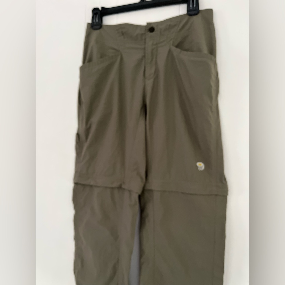 Mountain Hard Wear Ramesa Women's Convertible Hiking Pants/Shorts Size 4